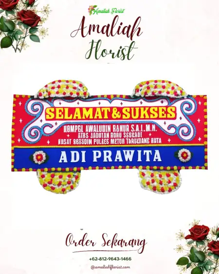 Papan Bunga Ucapan Selamat Jepat Kidul